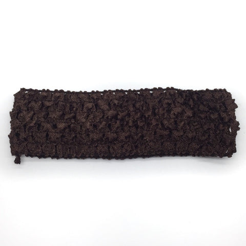 Crochet Headband in Brown