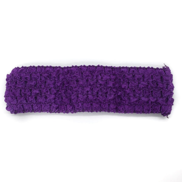 Crochet Headband in Purple