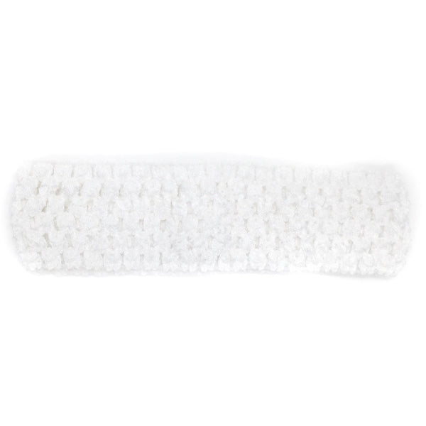Crochet Headband in White