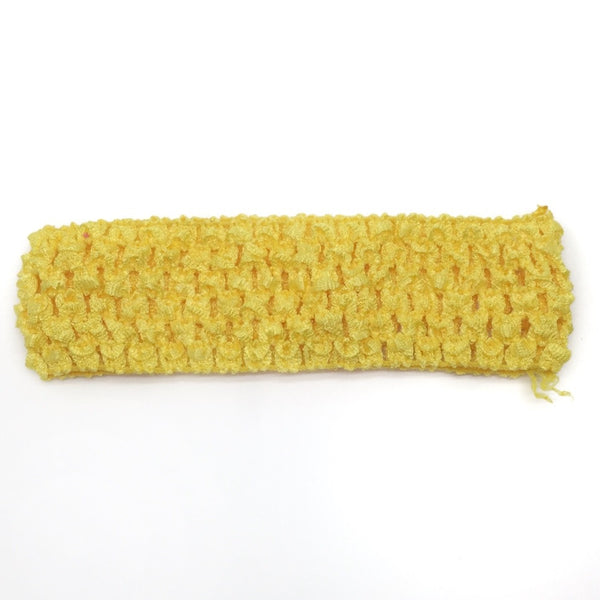 Crochet Headband in Yellow