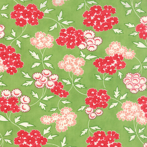 Hello Darling Floral Picnic in Light Green by Bonnie Camille for Moda Fabrics
