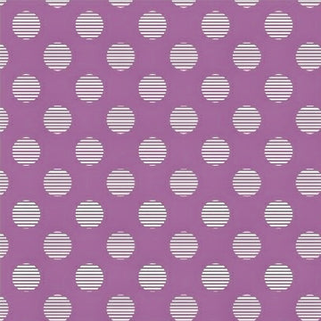 Hello Jane Dot on Purple