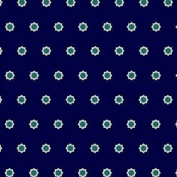 Hello Jane Flower Dot on Navy