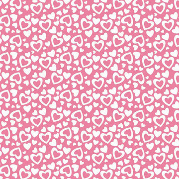 Holiday Hearts in Pink by Riley Blake Designs