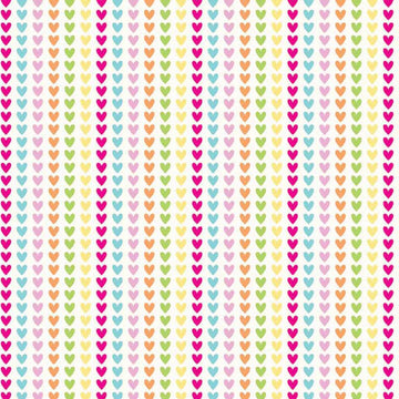 Home Sweet Home Home Hearts in Multi by Riley Blake Designs