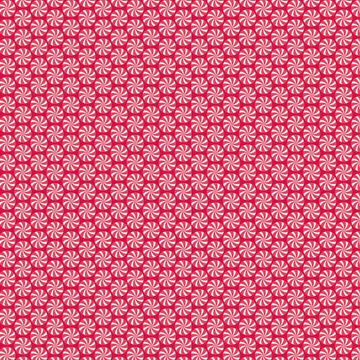 Home for the Holidays Peppermint in Red by Riley Blake Designs