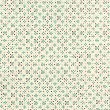Hometown Girl Ditsy in Aqua by Pat Sloan for Moda Fabrics