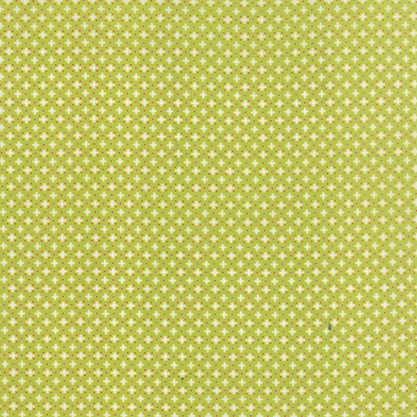 Hometown Girl Ditsy in Light Green by Pat Sloan for Moda Fabrics