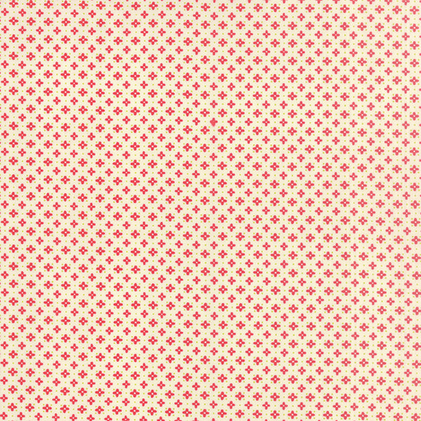 Hometown Girl Ditsy in Red by Pat Sloan for Moda Fabrics