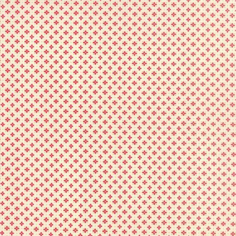 Hometown Girl Ditsy in Red by Pat Sloan for Moda Fabrics