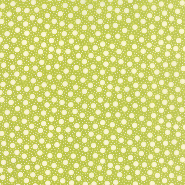Hometown Girl Dots on Light Green by Pat Sloan for Moda Fabrics