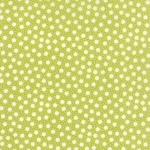 Hometown Girl Dots on Light Green by Pat Sloan for Moda Fabrics