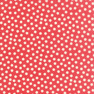Hometown Girl Dots on Red by Pat Sloan for Moda Fabrics