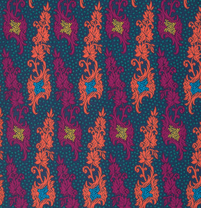 Honor Roll Balancing Act in Navy by Anna Maria Horner, navy quilting cotton with bold painterly design