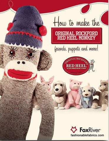 How to Make the Original Rockford Red Heel Sock Monkey, Friends, Puppets, and More Book