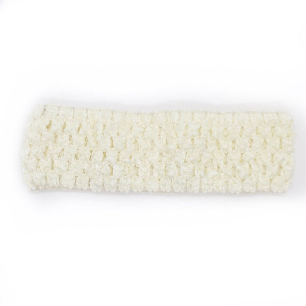 Crochet Headband in Cream