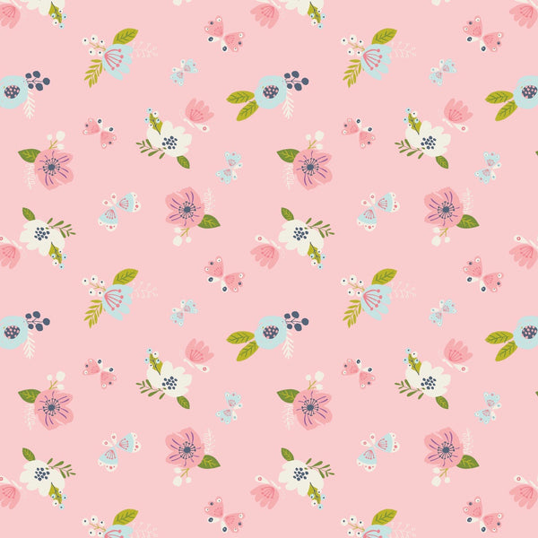 I Believe in Unicorns Flowers Pink