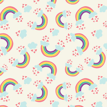 Rainbows & Hearts Cream