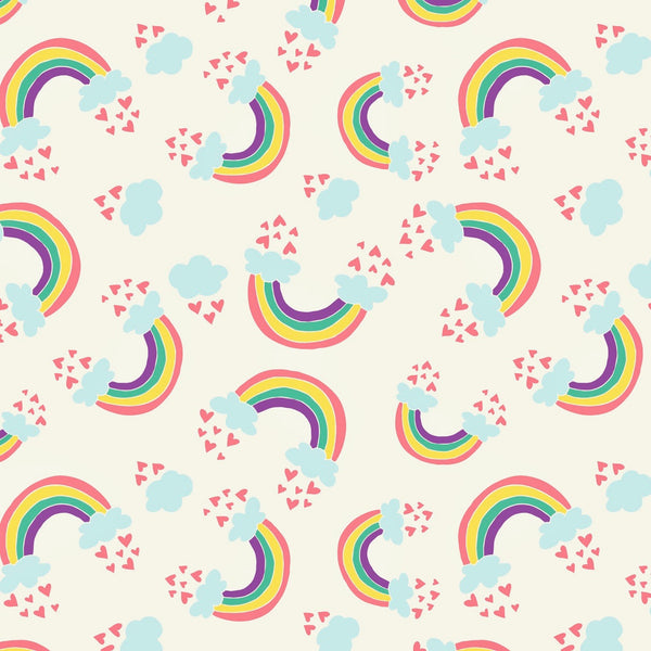 Rainbows & Hearts Cream