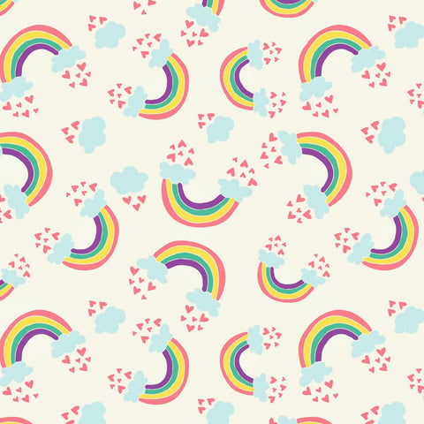 Rainbows & Hearts Cream