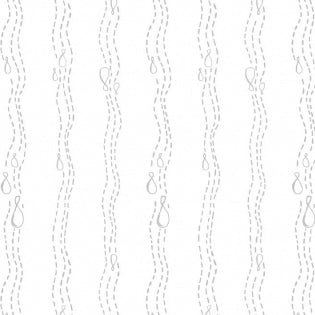 Into the Reef Swimming Fish on White by Dear Stella