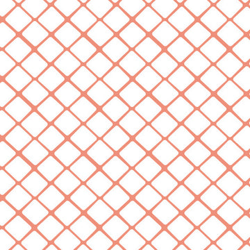It's a Birds Life Lattice in Pink by Camelot Cottons