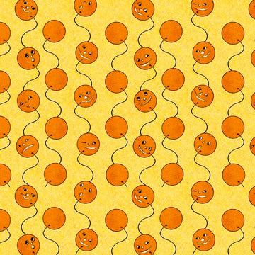 Costume Maker's Ball Jack-O-Lantern Balloons Yellow