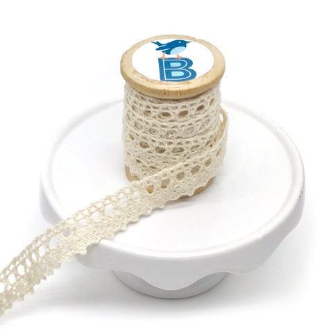 Lace Cotton Ribbon 1.4 cm wide