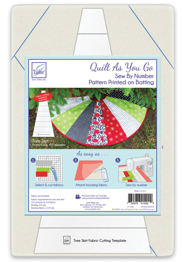 Quilt As You Go Tree Skirt JT-1492