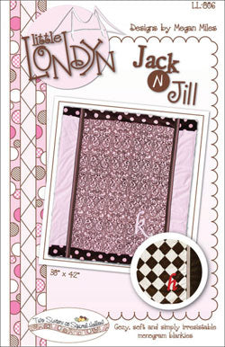 Jack N Jill Monogram Blakies by Little Londyn Designs Sewing Patterns