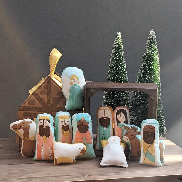 Joyful Joyful Nativity Panel by Stacy Iest Hsu