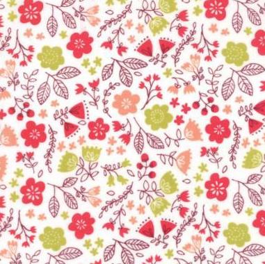 Just Another Walk in the Woods The Garden on Cream by Stacy Iest Hsu for Moda Fabrics