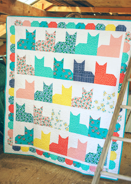 Maribel Smokey & Friends Quilt Kit by Wendy Sheppard - Bunbury Fabrics