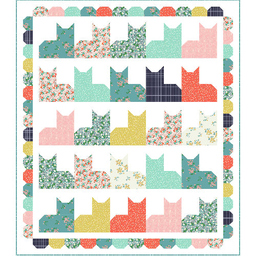 Maribel Smokey & Friends Quilt Kit by Wendy Sheppard KITSmokey