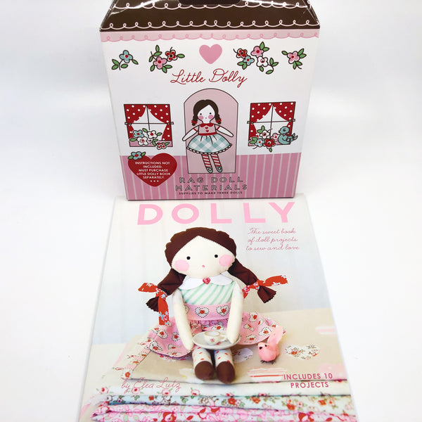 Little Dolly Rag Doll Materials and Book Kit