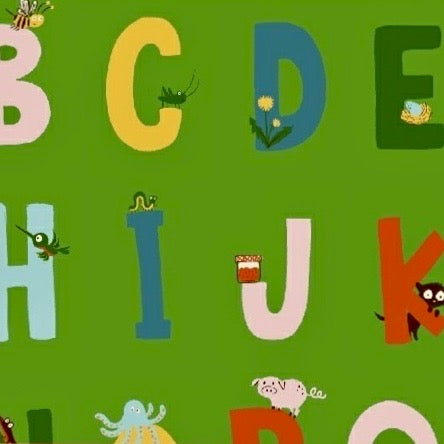 Kinder Alphabet Green
