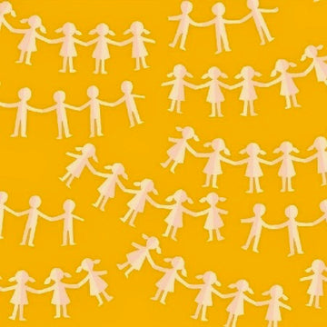 Kinder Paper Dolls Yellow