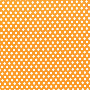 Kiss Dot in Orange by Michael Miller Fabrics