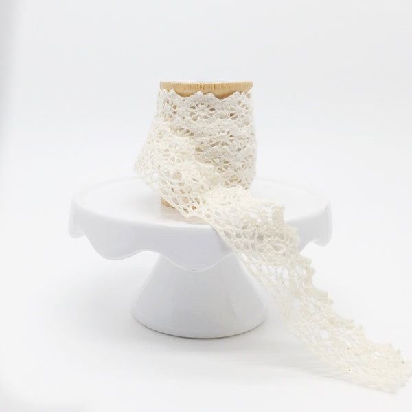 Lace Cotton Ribbon 2 cm wide