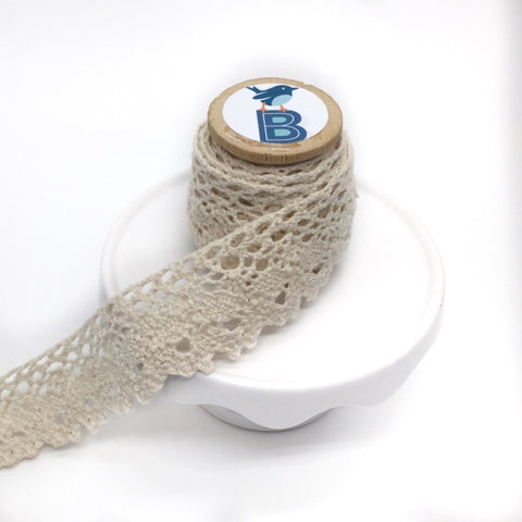 Lace Cotton Ribbon 2.8 cm wide