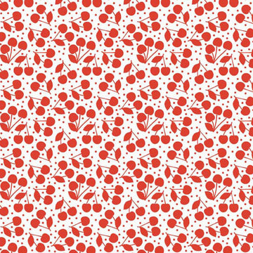 Lazy Day Cherries in Red by Riley Blake Designs
