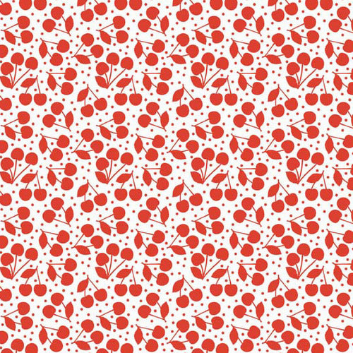 Lazy Day Cherries in Red by Riley Blake Designs