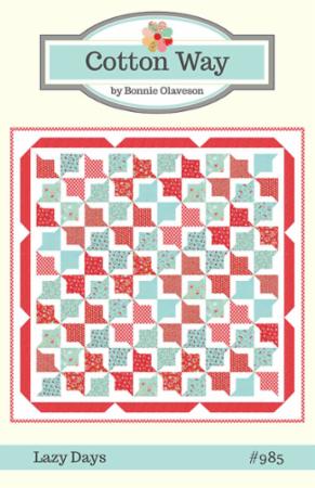 Lazy Days Quilt Pattern by Cotton Way