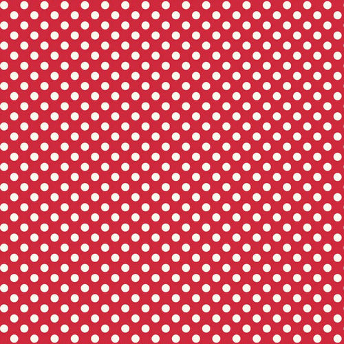 Le Creme Small Dot in Red by Riley Blake