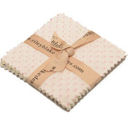 Le Creme Swiss Dot 3.5 inch stacker by Riley Blake Designs