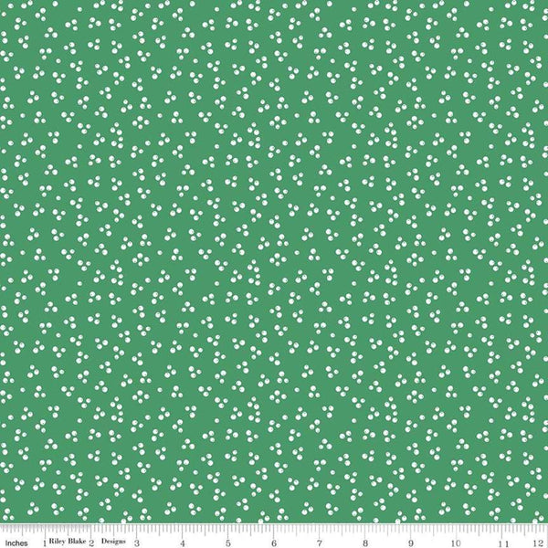 Let's Be Mermaids Tiny Bubbles on green
