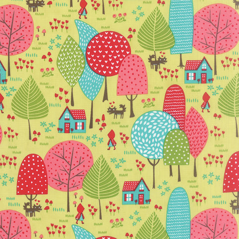 Lil Red To Grandmothers House in Sprig by Stacy Iset Hsu for Moda Fabrics