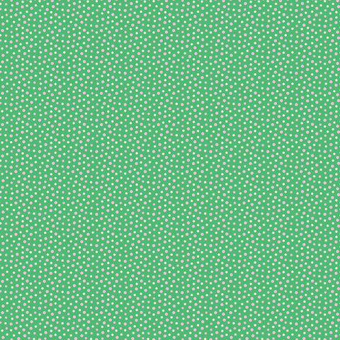 Little Joys Dottie on Green by Penny Rose Fabrics