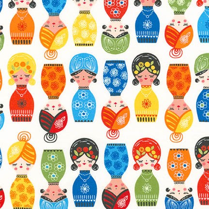 Little Senoritas in Cabana by Suzy Ultman for Robert Kaufman Fabrics