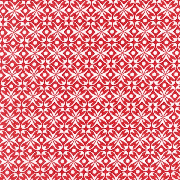 Love You Heart Tiles on Red